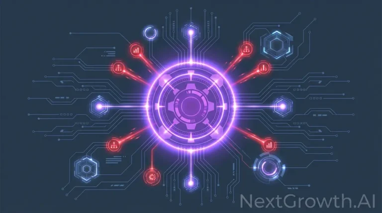 An architectural diagram of the n8n error handling 'Mission Control' system, showing errors being centralized.