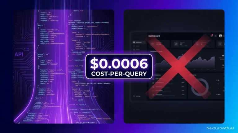 DataForSEO API guide showing raw SEO data access at low per-query cost without dashboard