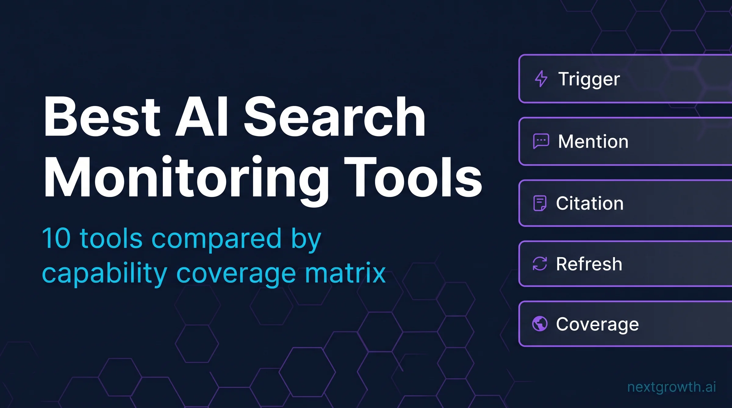 Best AI Search Monitoring Tools: 10 Compared by Coverage
