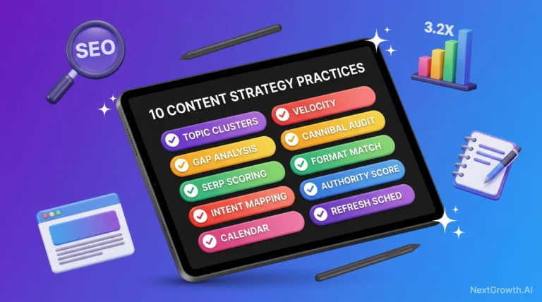 SEO Content Strategy 2026: 10 Topical Authority Practices