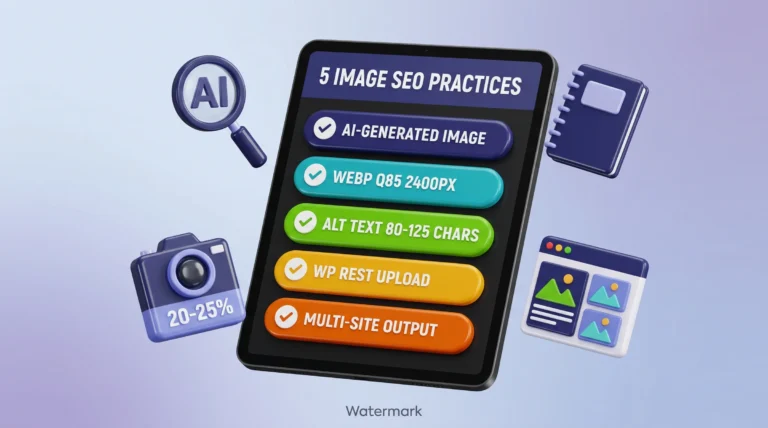 Image SEO Best Practices: 5 Automation Checks for 2026