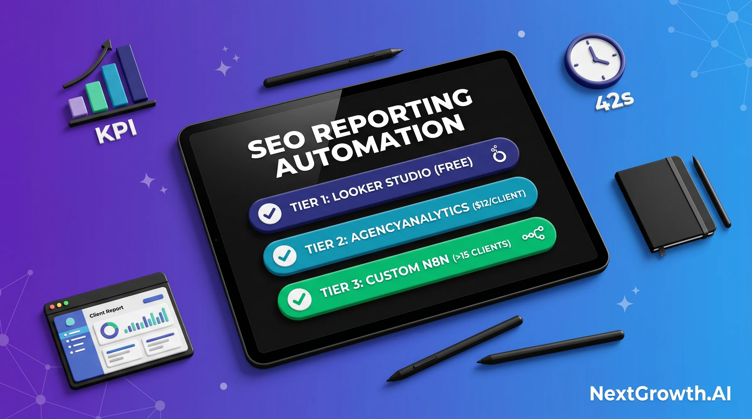 SEO Analytics Reporting: 3-Tier Automation Playbook for 2026