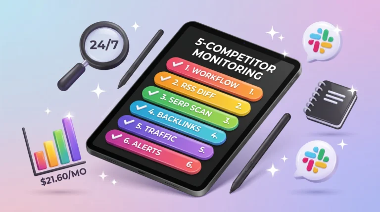 SEO Competitive Intelligence Guide: 6-Step n8n Setup 2026