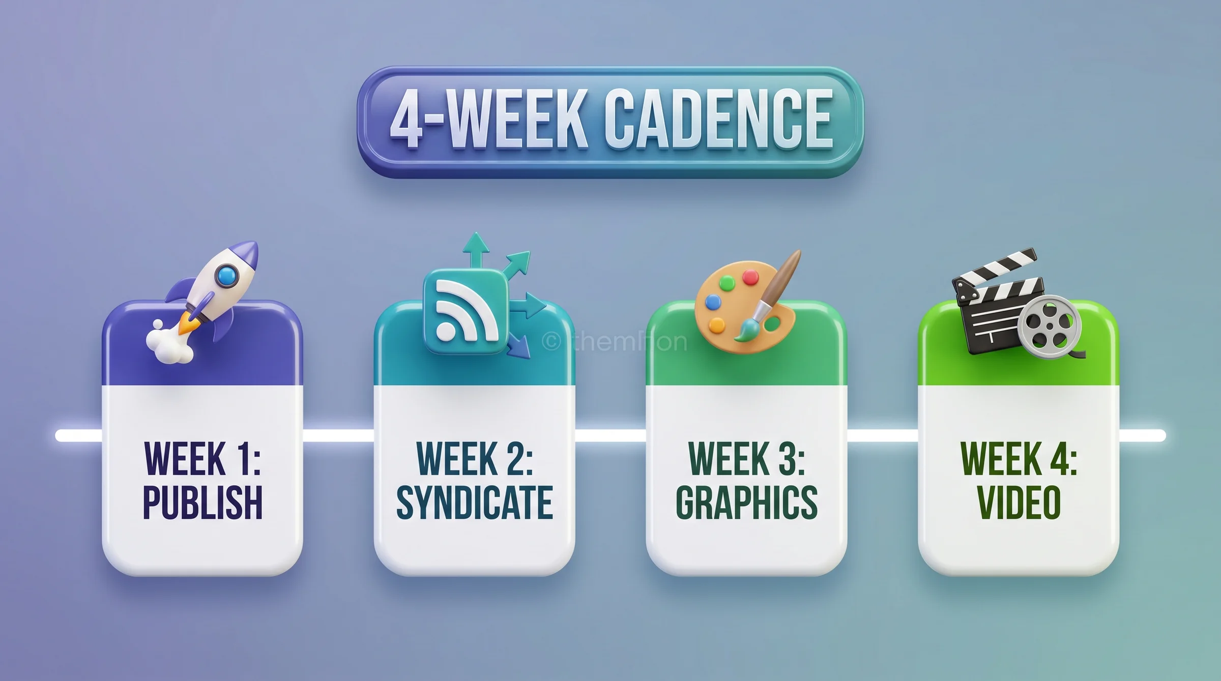 Section Distribution Cadence Timeline